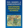 Naturpark Märkische Schweiz 1:35000 -- Rad-, Wander- und Gewässerkarte: Mit Altfriedland, Buckow, Waldsieversdorf, Garzau, Müncheberg, Neuhardenberg