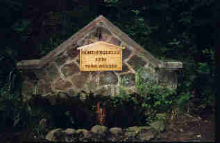 Die Günterquelle am Schweizer Haus