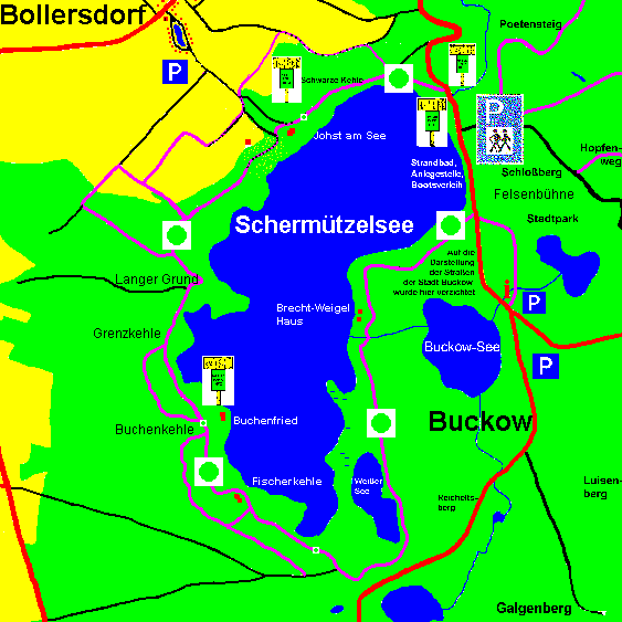 verkleinerte Übersichtskarte